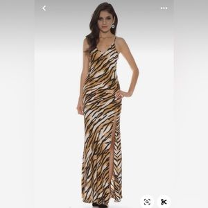 NWT Lovers + friends wildcat maybe tomorrow maxi dress